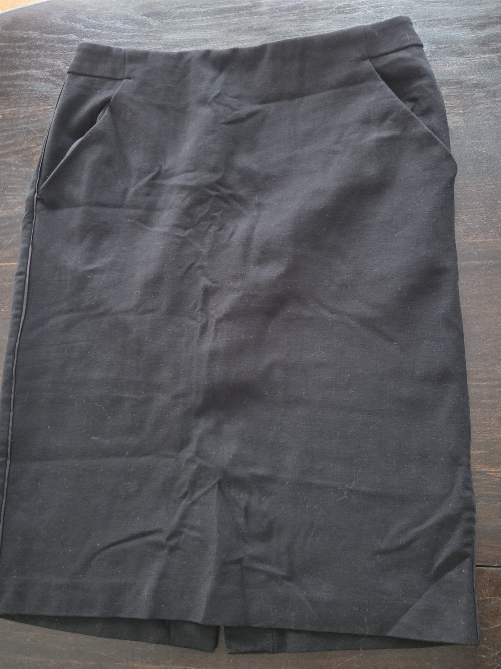 a new day Black Women's Pencil Skirt - Classic Office Staple